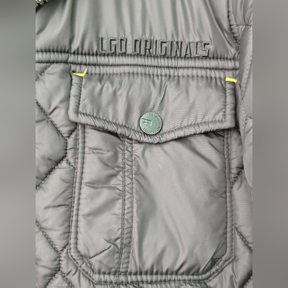 Black LGD 1964 Aeronautical Aviation Aviator Bomber Jacket | Utility Core - Picture 4 of 14